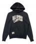 BILLIONAIRE BOYS CLUB（ビリオネアボーイズクラブ）の古着「プルオーバーパーカー」｜ブラック