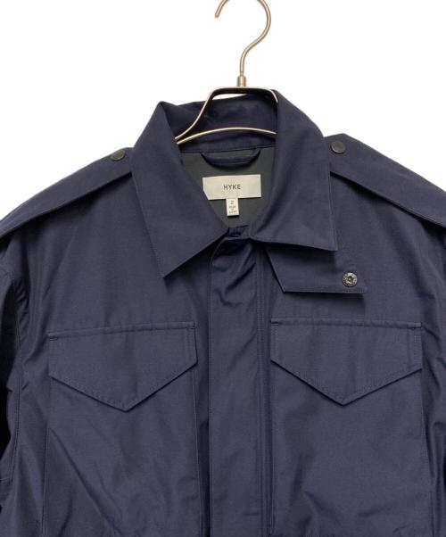 HYKE（ハイク）HYKE (ハイク) ファティーグジャケット ネイビー サイズ:SIZE2の古着・服飾アイテム