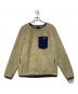 Patagonia（パタゴニア）の古着「Patagonia　フリーススウェット」｜ベージュ
