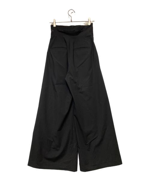 MAISON SPECIAL（メゾンスペシャル）MAISON SPECIAL (メゾンスペシャル) ハイウエストパンツ ブラック サイズ:W36の古着・服飾アイテム