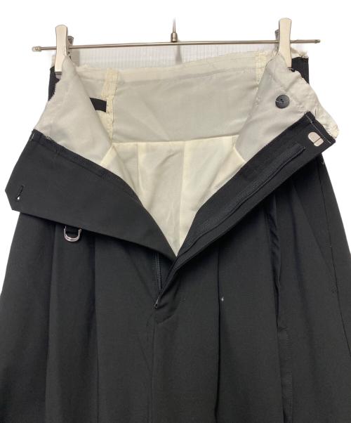 MAISON SPECIAL（メゾンスペシャル）MAISON SPECIAL (メゾンスペシャル) ハイウエストパンツ ブラック サイズ:W36の古着・服飾アイテム