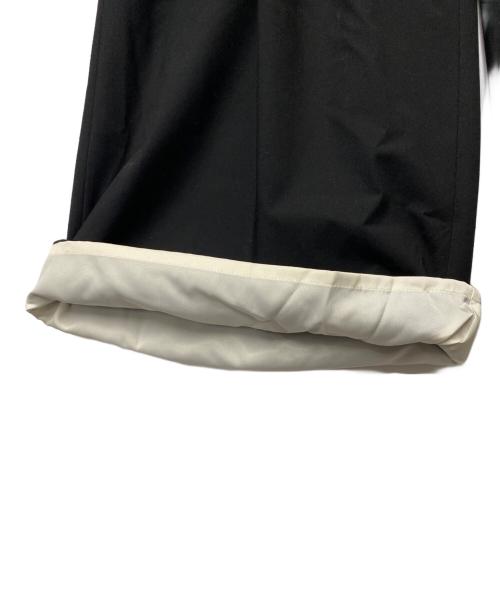 MAISON SPECIAL（メゾンスペシャル）MAISON SPECIAL (メゾンスペシャル) ハイウエストパンツ ブラック サイズ:W36の古着・服飾アイテム