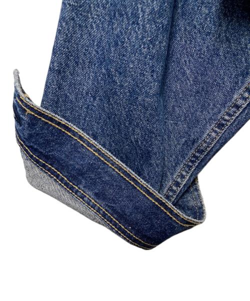 Calvin Klein（カルバンクライン）Calvin Klein (カルバンクライン) Calvin Klein　ボクシークロップドデニムジャケット インディゴ サイズ:S 未使用品の古着・服飾アイテム