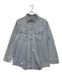 LEVI'S（リーバイス）の古着「長袖シャツ」｜スカイブルー