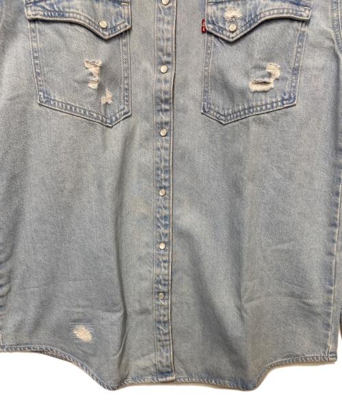 LEVI'S（リーバイス）LEVI'S (リーバイス) 長袖シャツ スカイブルー サイズ:M 未使用品の古着・服飾アイテム