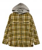 LEVI'Sリーバイス）の古着「長袖シャツ」｜マスタード×グレー