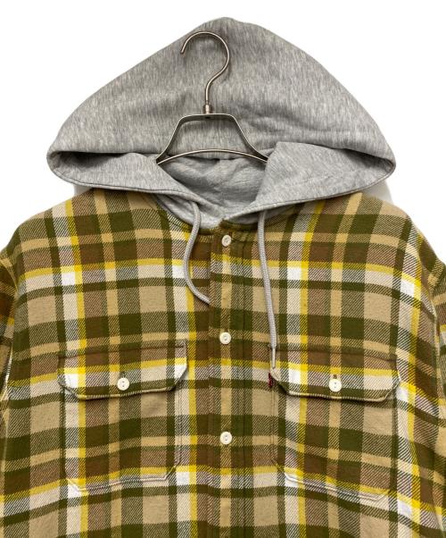 LEVI'S（リーバイス）LEVI'S (リーバイス) 長袖シャツ マスタード×グレー サイズ:L 未使用品の古着・服飾アイテム