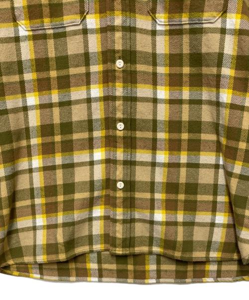 LEVI'S（リーバイス）LEVI'S (リーバイス) 長袖シャツ マスタード×グレー サイズ:L 未使用品の古着・服飾アイテム