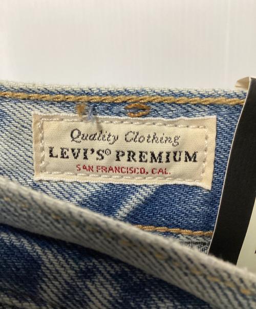 LEVI'S（リーバイス）LEVI'S (リーバイス) LEVI'S　ボタン付きミディスカート インディゴ サイズ:W23 未使用品の古着・服飾アイテム