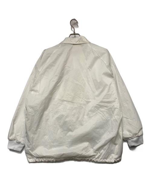ASW JACKTS（アメリカンスピリットウェア ジャケット）ASW JACKTS (アメリカンスピリットウェア ジャケット) ASW JACKETS　コーチジャケット ホワイト サイズ:Lの古着・服飾アイテム