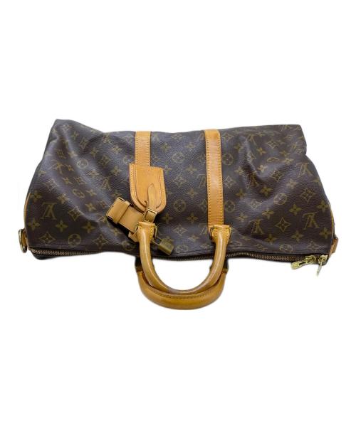 LOUIS VUITTON（ルイ ヴィトン）LOUIS VUITTON (ルイ ヴィトン) キーポル・バンドリエール45 ブラウンの古着・服飾アイテム