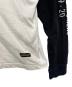 中古・古着 MONCLER (モンクレール) FRAGMENT DESIGN (フラグメントデザイン) ラグランカットソー ブラック×ホワイト サイズ:L：13000円