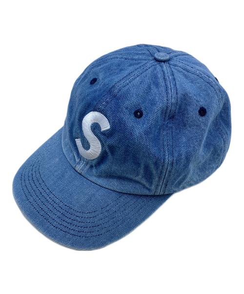 SUPREME（シュプリーム）Supreme (シュプリーム) PIGMENT S LOGO 6 PANEL インディゴの古着・服飾アイテム