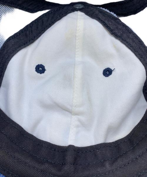 SUPREME（シュプリーム）Supreme (シュプリーム) PIGMENT S LOGO 6 PANEL インディゴの古着・服飾アイテム