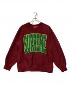 SUPREMEシュプリーム）の古着「21AW Cities Arc Crewneck」｜レッド