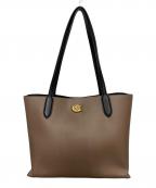 COACHコーチ）の古着「ハンドバッグ」｜ベージュ