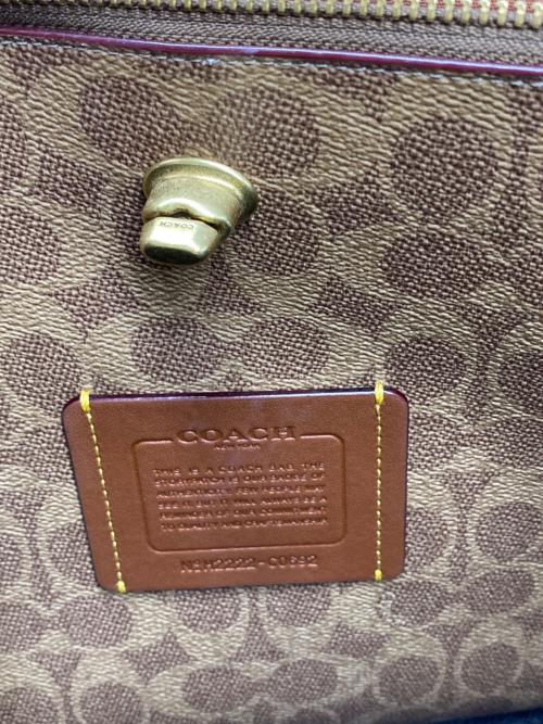 COACH（コーチ）COACH (コーチ) ハンドバッグ ベージュの古着・服飾アイテム