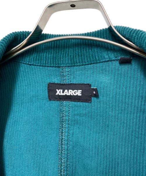 X-GIRL（エックスガール）X-GIRL (エックスガール) コーデュロイジャケット グリーン サイズ:Sの古着・服飾アイテム
