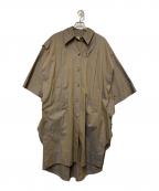 MAISON SPECIALメゾンスペシャル）の古着「MAISON SPECIAL　ステンカラーコート」｜ブラウン