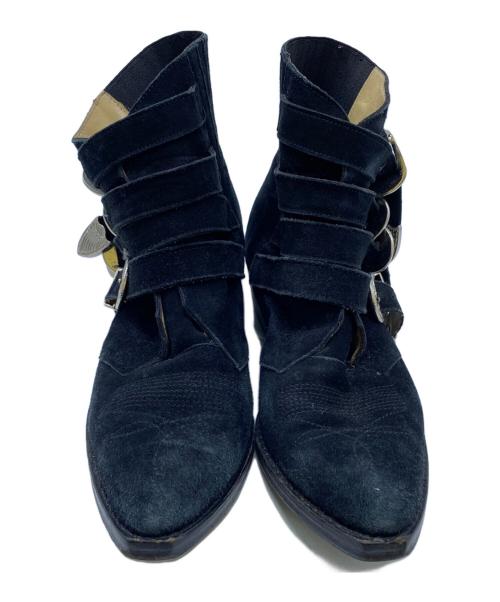 TOGA PULLA（トーガ プルラ）TOGA PULLA (トーガ プルラ) ショートブーツ ブラック サイズ:40の古着・服飾アイテム