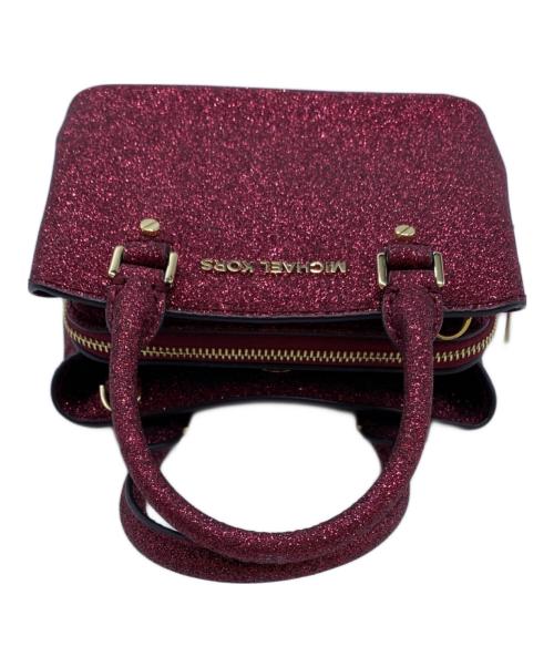 MICHAEL KORS（マイケル・コース）MICHAEL KORS (マイケル・コース) ラメショルダーバッグ レッドの古着・服飾アイテム