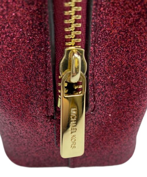 MICHAEL KORS（マイケル・コース）MICHAEL KORS (マイケル・コース) ラメショルダーバッグ レッドの古着・服飾アイテム