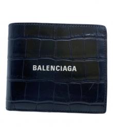 BALENCIAGA（バレンシアガ）の古着「2つ折り財布」｜ブラック
