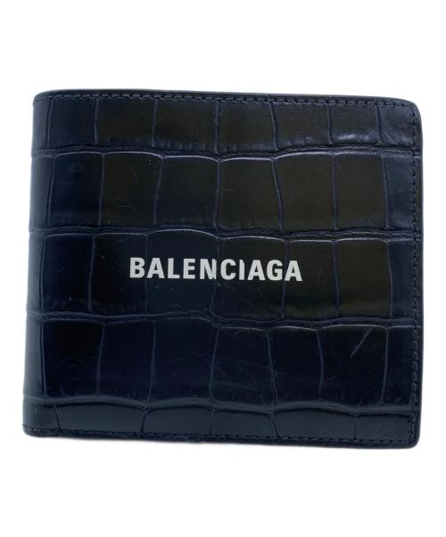 BALENCIAGA（バレンシアガ）BALENCIAGA (バレンシアガ) 2つ折り財布 ブラックの古着・服飾アイテム