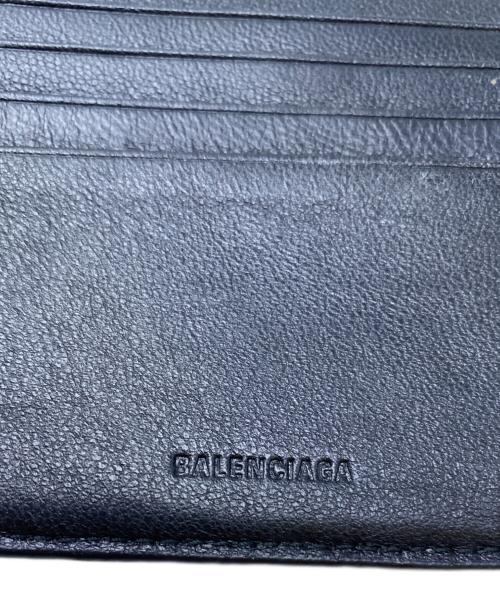 BALENCIAGA（バレンシアガ）BALENCIAGA (バレンシアガ) 2つ折り財布 ブラックの古着・服飾アイテム
