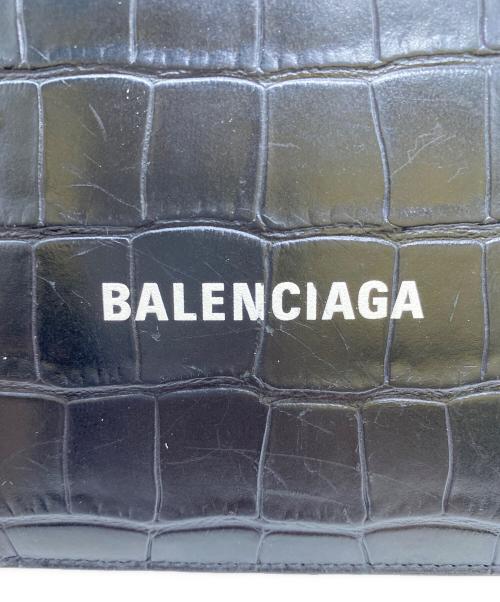BALENCIAGA（バレンシアガ）BALENCIAGA (バレンシアガ) 2つ折り財布 ブラックの古着・服飾アイテム