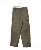 KLUANEクルアネ）の古着「KLUANE　ミリタリーカーゴパンツ」｜グリーン