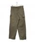 KLUANE（クルアネ）の古着「KLUANE　ミリタリーカーゴパンツ」｜グリーン