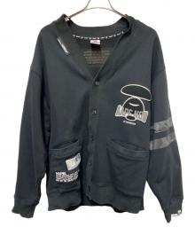 A BATHING APE（アベイシングエイプ）の古着「厚手カーディガン」｜ブラック