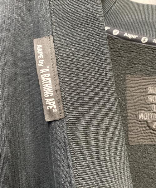 A BATHING APE（アベイシングエイプ）A BATHING APE (アベイシングエイプ) 厚手カーディガン ブラック サイズ:XLの古着・服飾アイテム