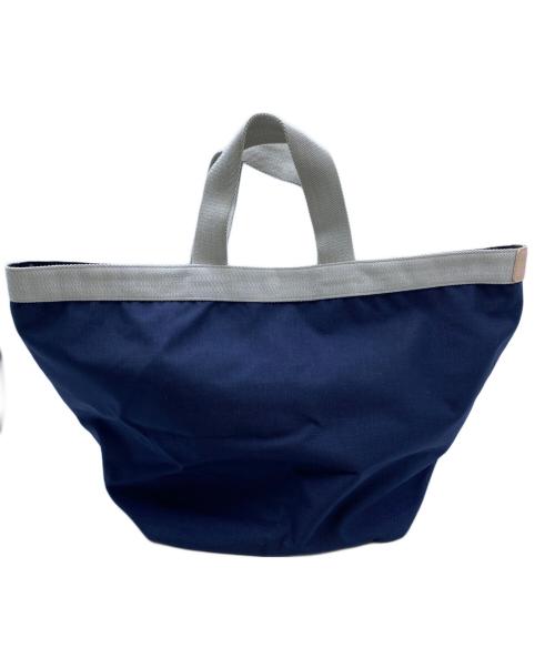 Herve Chapelier（エルベシャプリエ）Herve Chapelier (エルベシャプリエ) ハンドバッグ ネイビーの古着・服飾アイテム