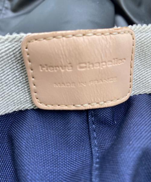 Herve Chapelier（エルベシャプリエ）Herve Chapelier (エルベシャプリエ) ハンドバッグ ネイビーの古着・服飾アイテム