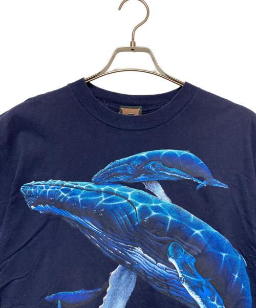 habitat（ハビタット）habitat (ハビタット) habitat　アニマルTEE ネイビー サイズ:Mの古着・服飾アイテム
