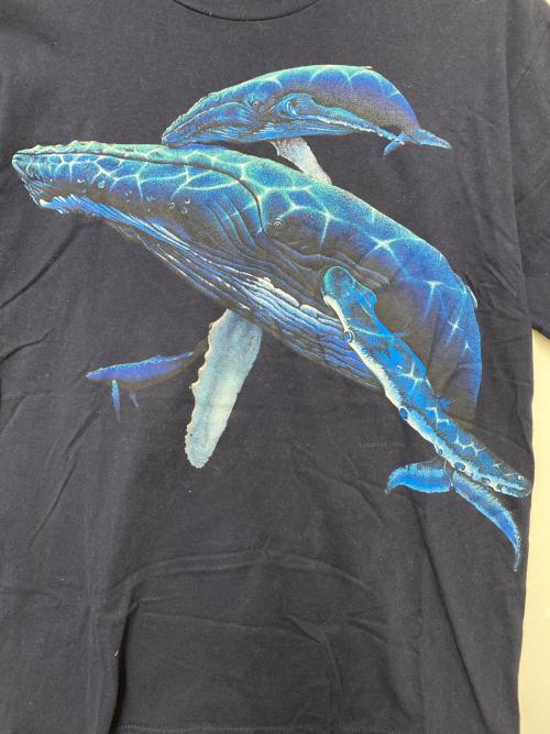 habitat（ハビタット）habitat (ハビタット) habitat　アニマルTEE ネイビー サイズ:Mの古着・服飾アイテム