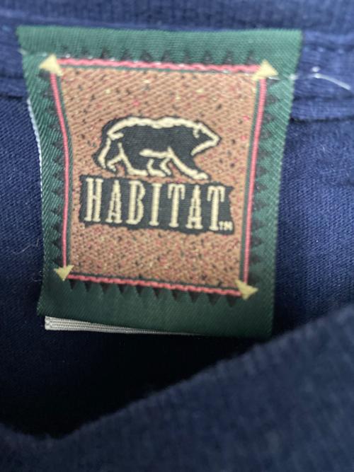 habitat（ハビタット）habitat (ハビタット) habitat　アニマルTEE ネイビー サイズ:Mの古着・服飾アイテム
