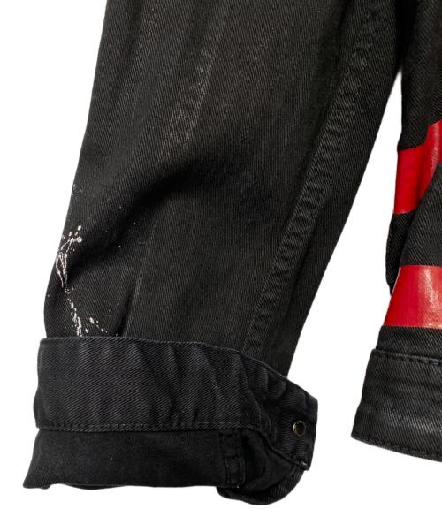 DSQUARED2（ディースクエアード）DSQUARED2 (ディースクエアード) DSQUARED2　デニムジャケット ブラック サイズ:SIZE 46の古着・服飾アイテム
