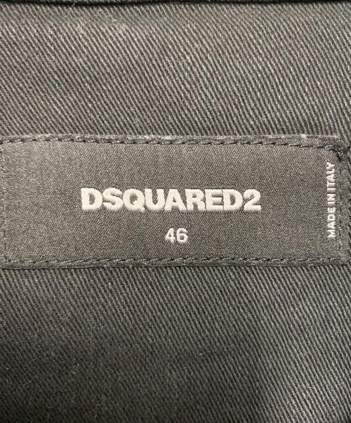 DSQUARED2（ディースクエアード）DSQUARED2 (ディースクエアード) DSQUARED2　デニムジャケット ブラック サイズ:SIZE 46の古着・服飾アイテム