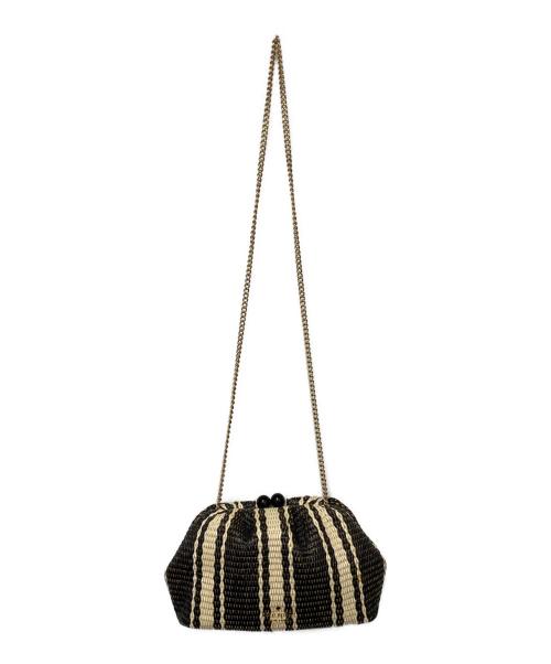 Kate Spade（ケイトスペード）Kate Spade (ケイトスペード) Kate Spade　ショルダーバッグ アイボリー×ブラックの古着・服飾アイテム