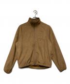 AVIREXアヴィレックス）の古着「EMBOSS TRACK JACKE」｜ブラウン