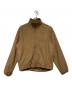 AVIREX（アヴィレックス）の古着「EMBOSS TRACK JACKE」｜ブラウン