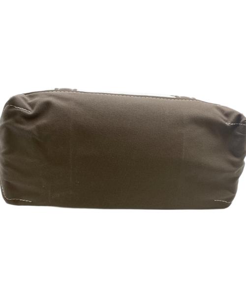 L.L.Bean（エルエルビーン）L.L.Bean (エルエルビーン) L.L.Bean　キャンバストートバッグ アイボリー×ブラウンの古着・服飾アイテム