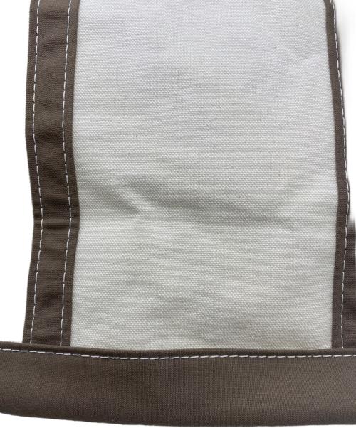 L.L.Bean（エルエルビーン）L.L.Bean (エルエルビーン) L.L.Bean　キャンバストートバッグ アイボリー×ブラウンの古着・服飾アイテム