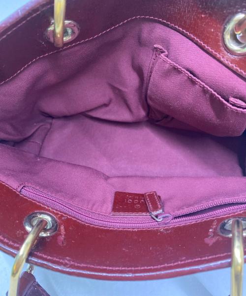 GUCCI（グッチ）GUCCI (グッチ) GUCCI　GGハンドバッグ ベージュの古着・服飾アイテム
