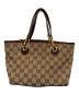 GUCCI（グッチ）の古着「GUCCI　GGハンドバッグ」｜ベージュ