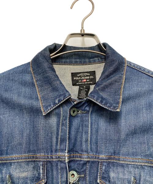 POLO JEANS（ポロジーンズ）POLO JEANS (ポロジーンズ) デニムジャケット インディゴ サイズ:Mの古着・服飾アイテム