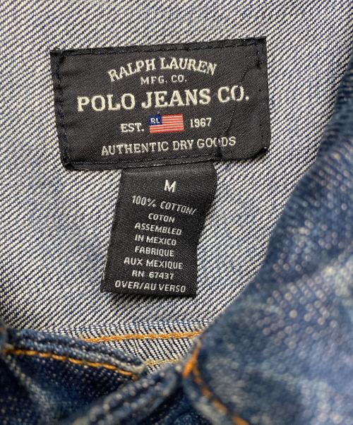 POLO JEANS（ポロジーンズ）POLO JEANS (ポロジーンズ) デニムジャケット インディゴ サイズ:Mの古着・服飾アイテム